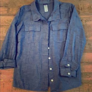 Patagonia  Denim Organic Cotten shirt